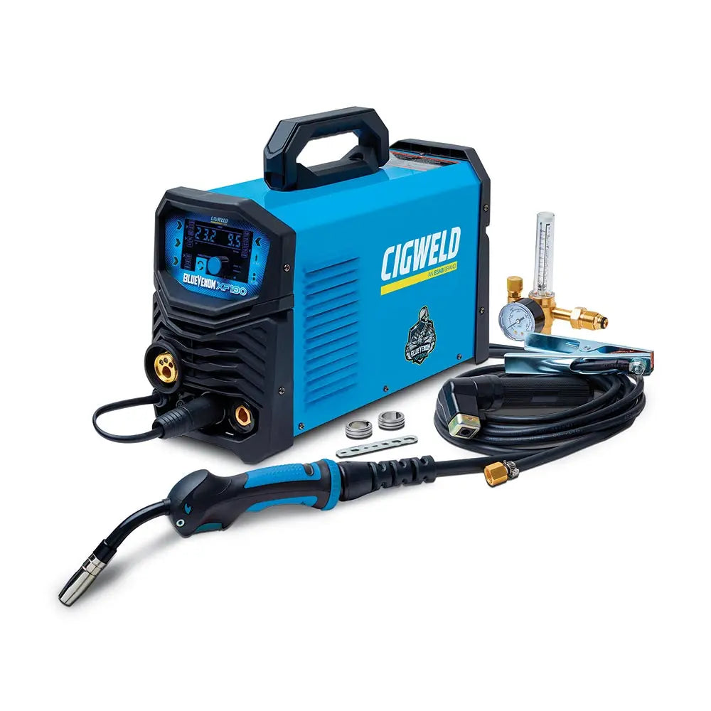 CIGWELD Blue Venom XF 190 Multi Process MIG/TIG/Stick Welder W1400190